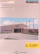 General Numeric-General Numeric GN 5T, Operations Programming Maintenance Manual 1952-GN-GN 5T-02